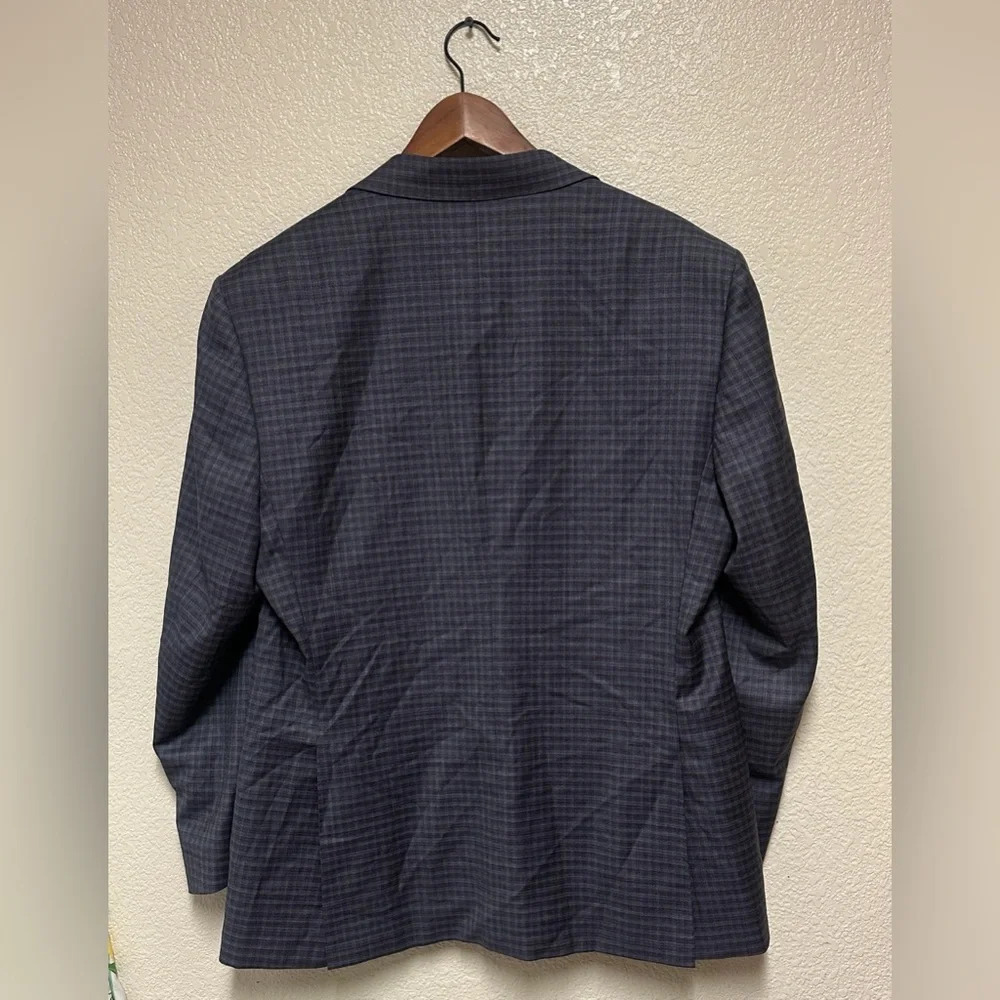 Canali 1934 Charcoal & Blue Jacket - Size 54
